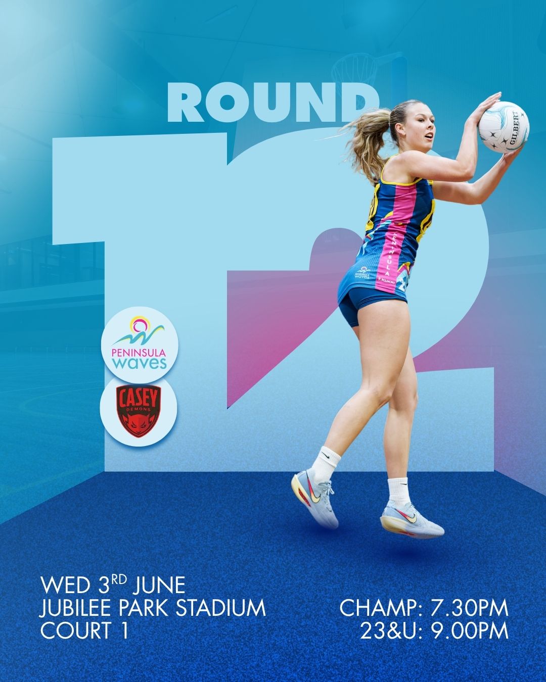 Round 12 graphic for Home Game vs Casey