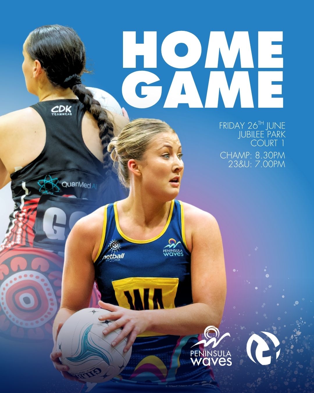 Round 15 Home Game vs Wilson Storage Saints poster